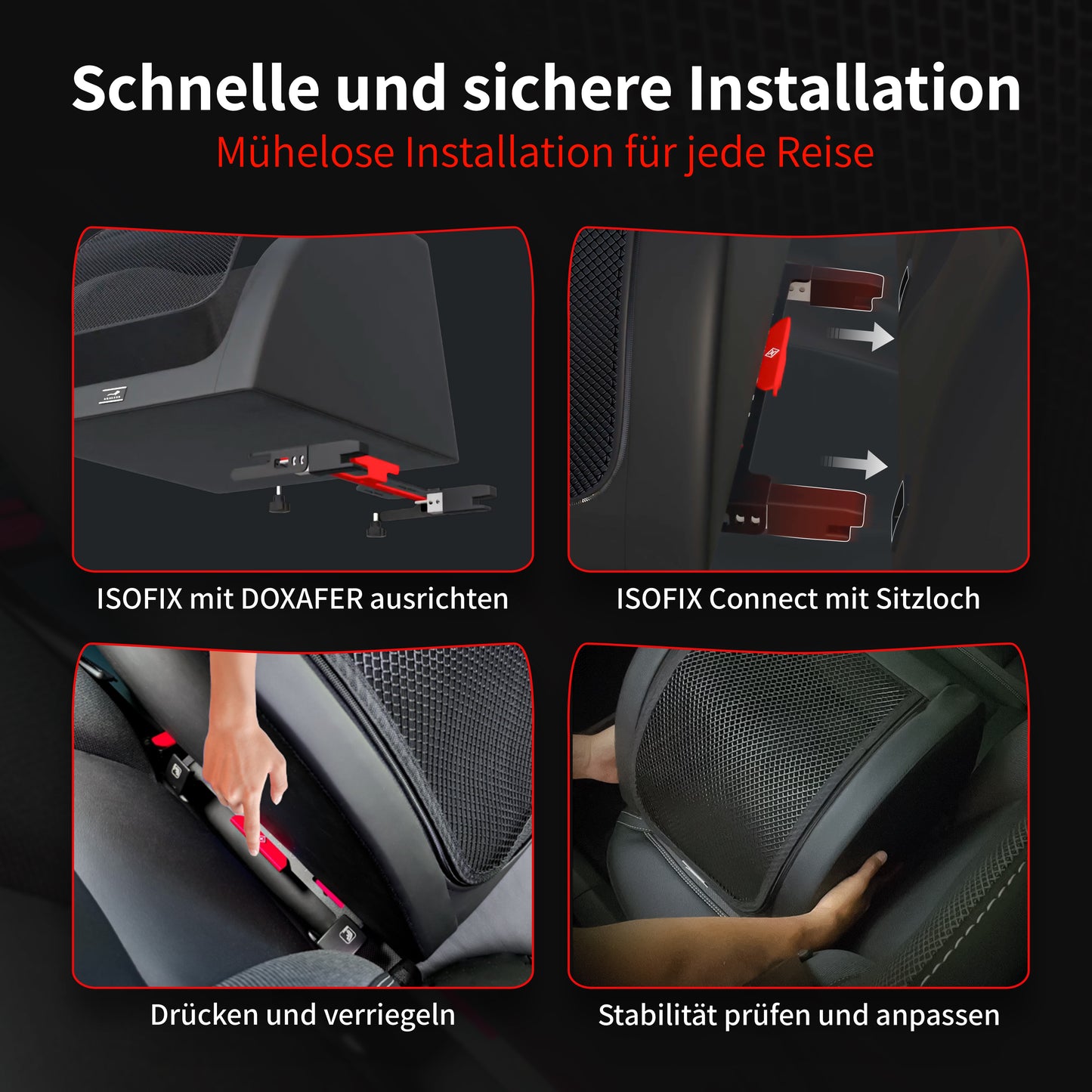 DOXAFER® vogue isofix - Deine sichere Transportbox